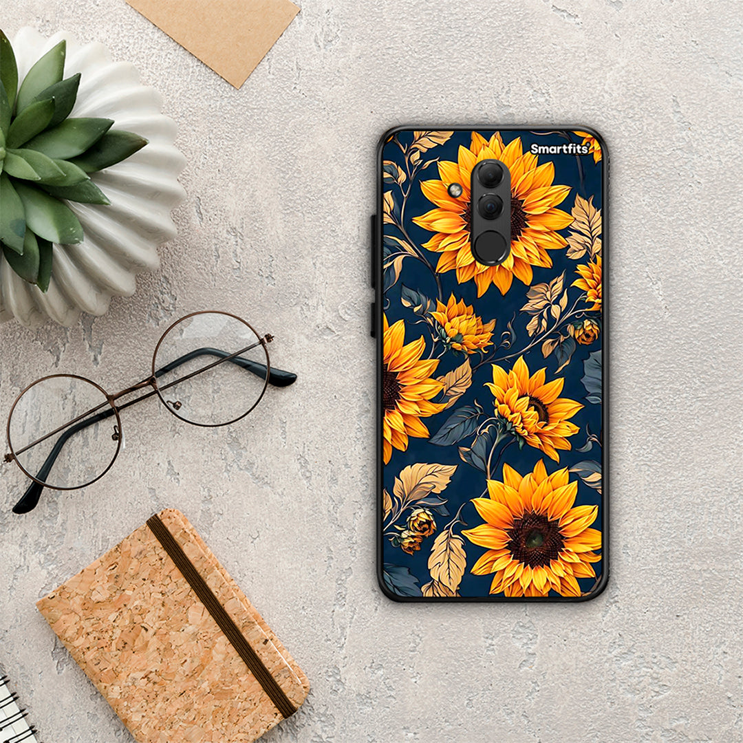 Autumn Sunflowers - Huawei Mate 20 Lite θήκη