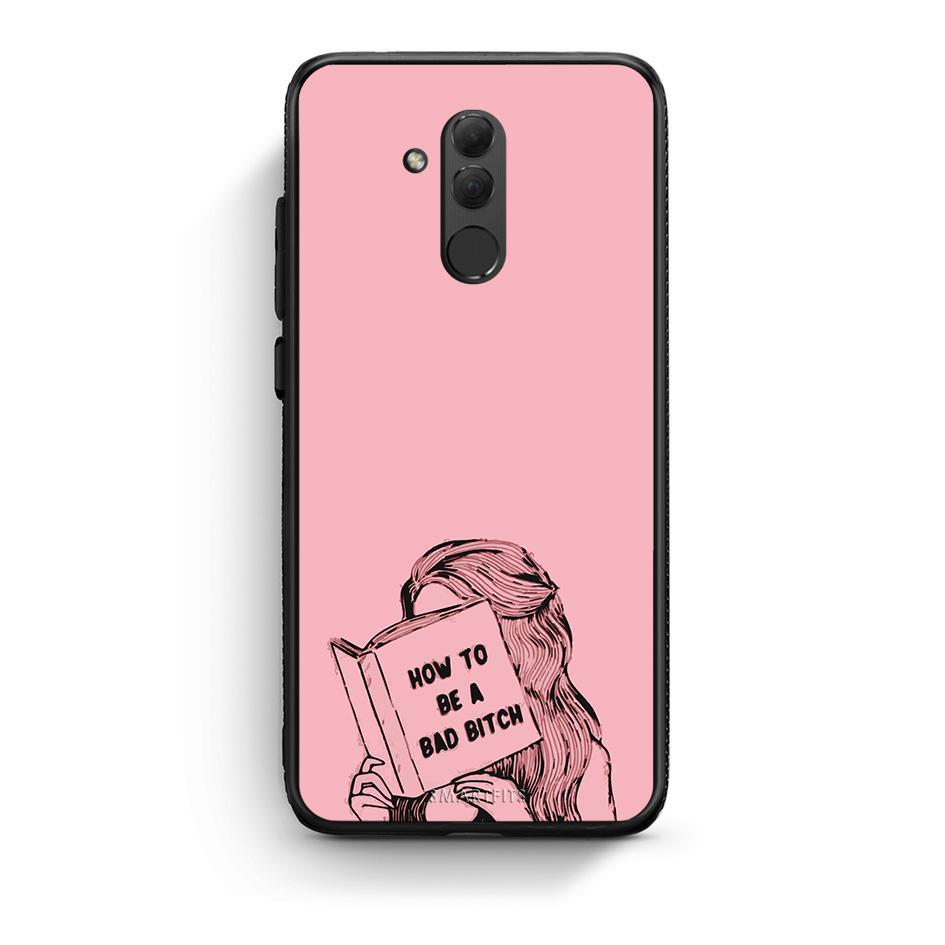 Huawei Mate 20 Lite Bad Bitch θήκη από τη Smartfits με σχέδιο στο πίσω μέρος και μαύρο περίβλημα | Smartphone case with colorful back and black bezels by Smartfits