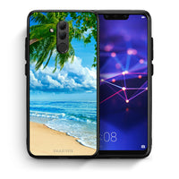 Thumbnail for Θήκη Huawei Mate 20 Lite Beautiful Beach από τη Smartfits με σχέδιο στο πίσω μέρος και μαύρο περίβλημα | Huawei Mate 20 Lite Beautiful Beach case with colorful back and black bezels