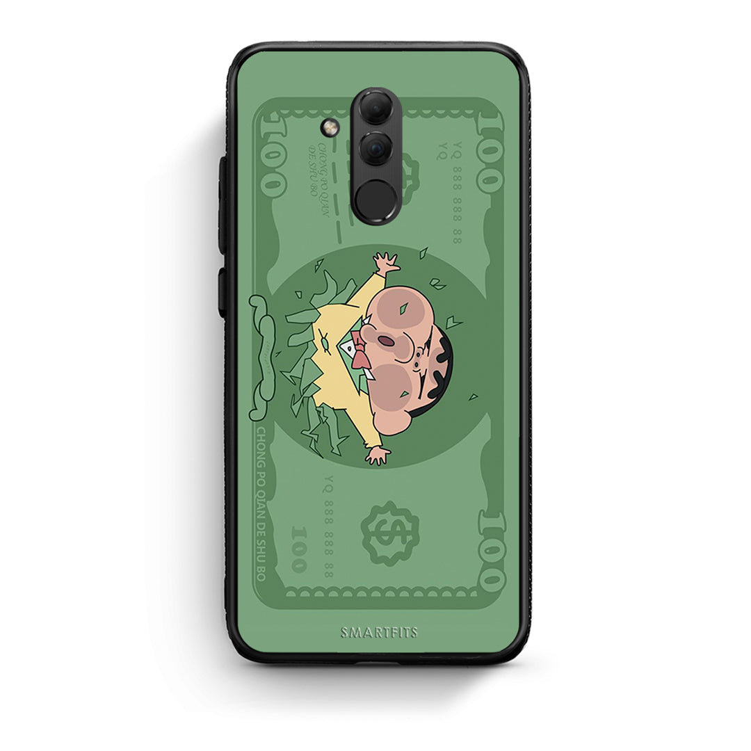 Huawei Mate 20 Lite Big Money Θήκη Αγίου Βαλεντίνου από τη Smartfits με σχέδιο στο πίσω μέρος και μαύρο περίβλημα | Smartphone case with colorful back and black bezels by Smartfits