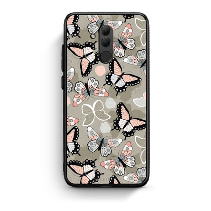 135 - Huawei Mate 20 Lite  Butterflies Boho case, cover, bumper
