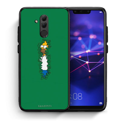 Θήκη Αγίου Βαλεντίνου Huawei Mate 20 Lite Bush Man από τη Smartfits με σχέδιο στο πίσω μέρος και μαύρο περίβλημα | Huawei Mate 20 Lite Bush Man case with colorful back and black bezels