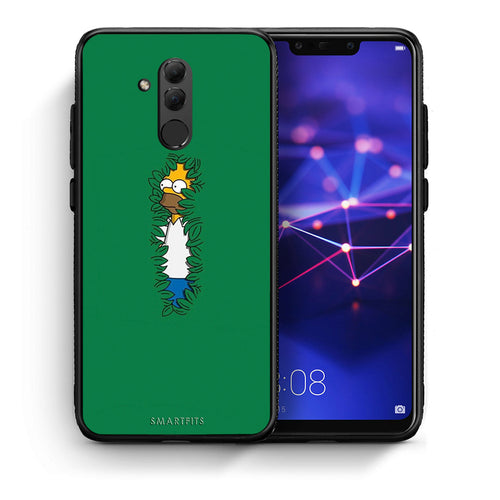 Θήκη Αγίου Βαλεντίνου Huawei Mate 20 Lite Bush Man από τη Smartfits με σχέδιο στο πίσω μέρος και μαύρο περίβλημα | Huawei Mate 20 Lite Bush Man case with colorful back and black bezels