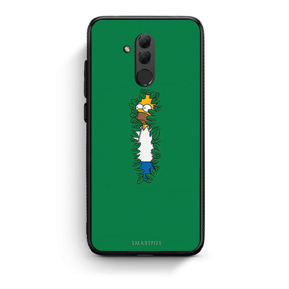 Huawei Mate 20 Lite Bush Man Θήκη Αγίου Βαλεντίνου από τη Smartfits με σχέδιο στο πίσω μέρος και μαύρο περίβλημα | Smartphone case with colorful back and black bezels by Smartfits