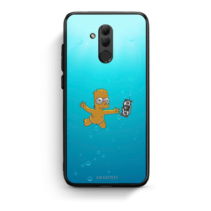 Huawei Mate 20 Lite Chasing Money θήκη από τη Smartfits με σχέδιο στο πίσω μέρος και μαύρο περίβλημα | Smartphone case with colorful back and black bezels by Smartfits