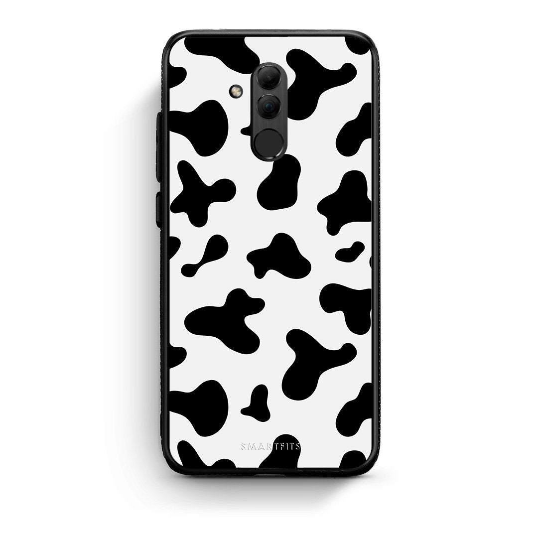 Huawei Mate 20 Lite Cow Print θήκη από τη Smartfits με σχέδιο στο πίσω μέρος και μαύρο περίβλημα | Smartphone case with colorful back and black bezels by Smartfits
