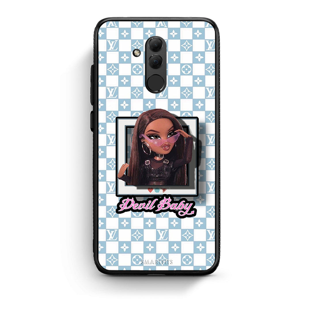 Huawei Mate 20 Lite Devil Baby Θήκη Αγίου Βαλεντίνου από τη Smartfits με σχέδιο στο πίσω μέρος και μαύρο περίβλημα | Smartphone case with colorful back and black bezels by Smartfits