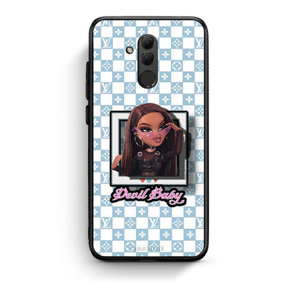 Huawei Mate 20 Lite Devil Baby Θήκη Αγίου Βαλεντίνου από τη Smartfits με σχέδιο στο πίσω μέρος και μαύρο περίβλημα | Smartphone case with colorful back and black bezels by Smartfits