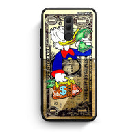 Thumbnail for Huawei Mate 20 Lite Duck Money Θήκη από τη Smartfits με σχέδιο στο πίσω μέρος και μαύρο περίβλημα | Smartphone case with colorful back and black bezels by Smartfits