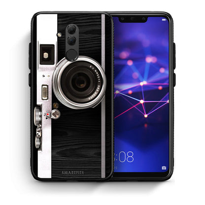 Θήκη Huawei Mate 20 Lite Emily In Paris από τη Smartfits με σχέδιο στο πίσω μέρος και μαύρο περίβλημα | Huawei Mate 20 Lite Emily In Paris case with colorful back and black bezels