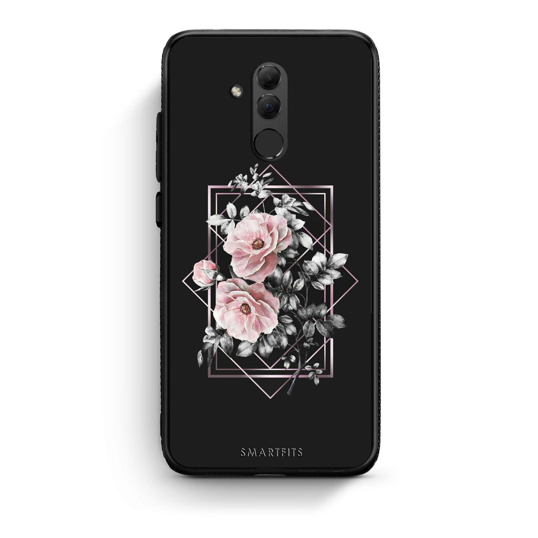 4 - Huawei Mate 20 Lite Frame Flower case, cover, bumper