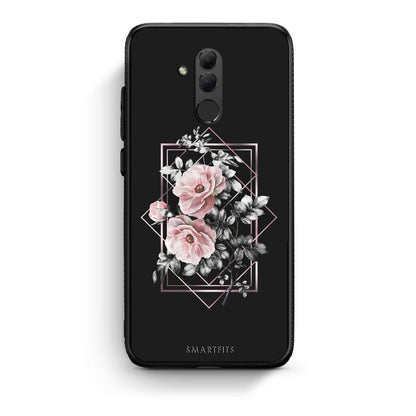 4 - Huawei Mate 20 Lite Frame Flower case, cover, bumper