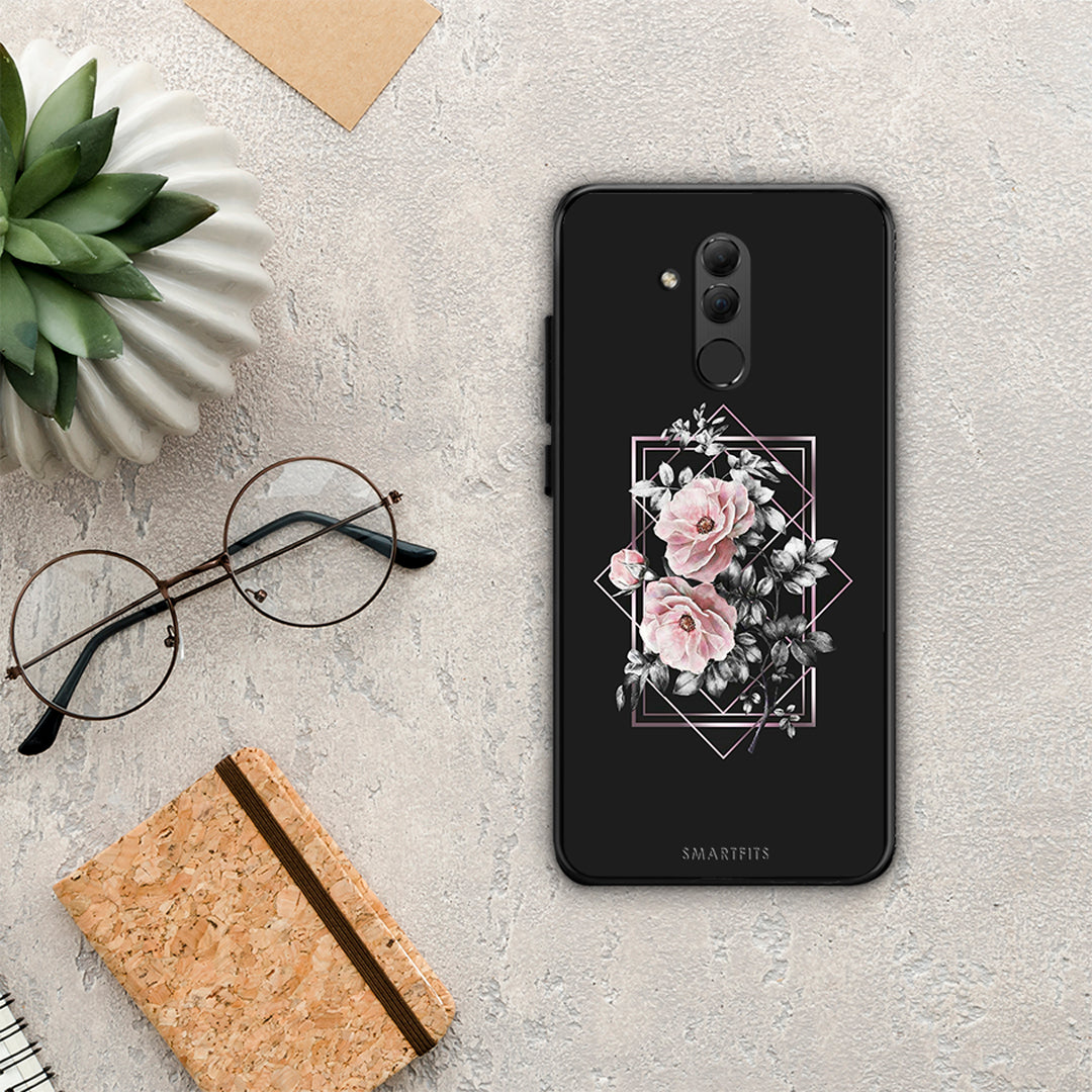 Flower Frame - Huawei Mate 20 Lite θήκη
