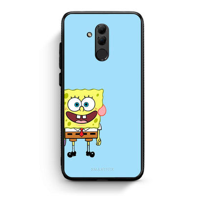 Huawei Mate 20 Lite Friends Bob θήκη από τη Smartfits με σχέδιο στο πίσω μέρος και μαύρο περίβλημα | Smartphone case with colorful back and black bezels by Smartfits