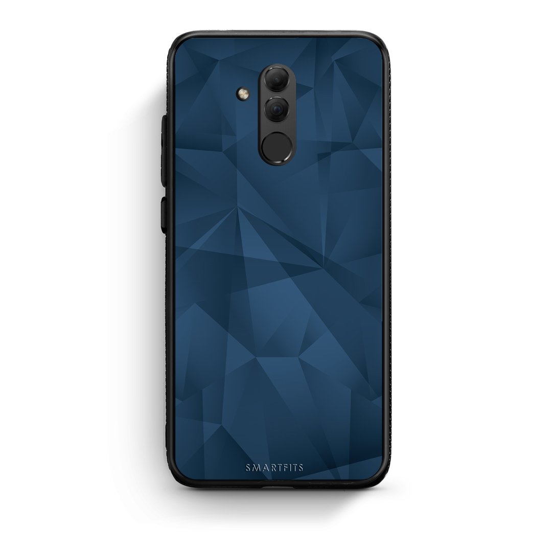 39 - Huawei Mate 20 Lite  Blue Abstract Geometric case, cover, bumper