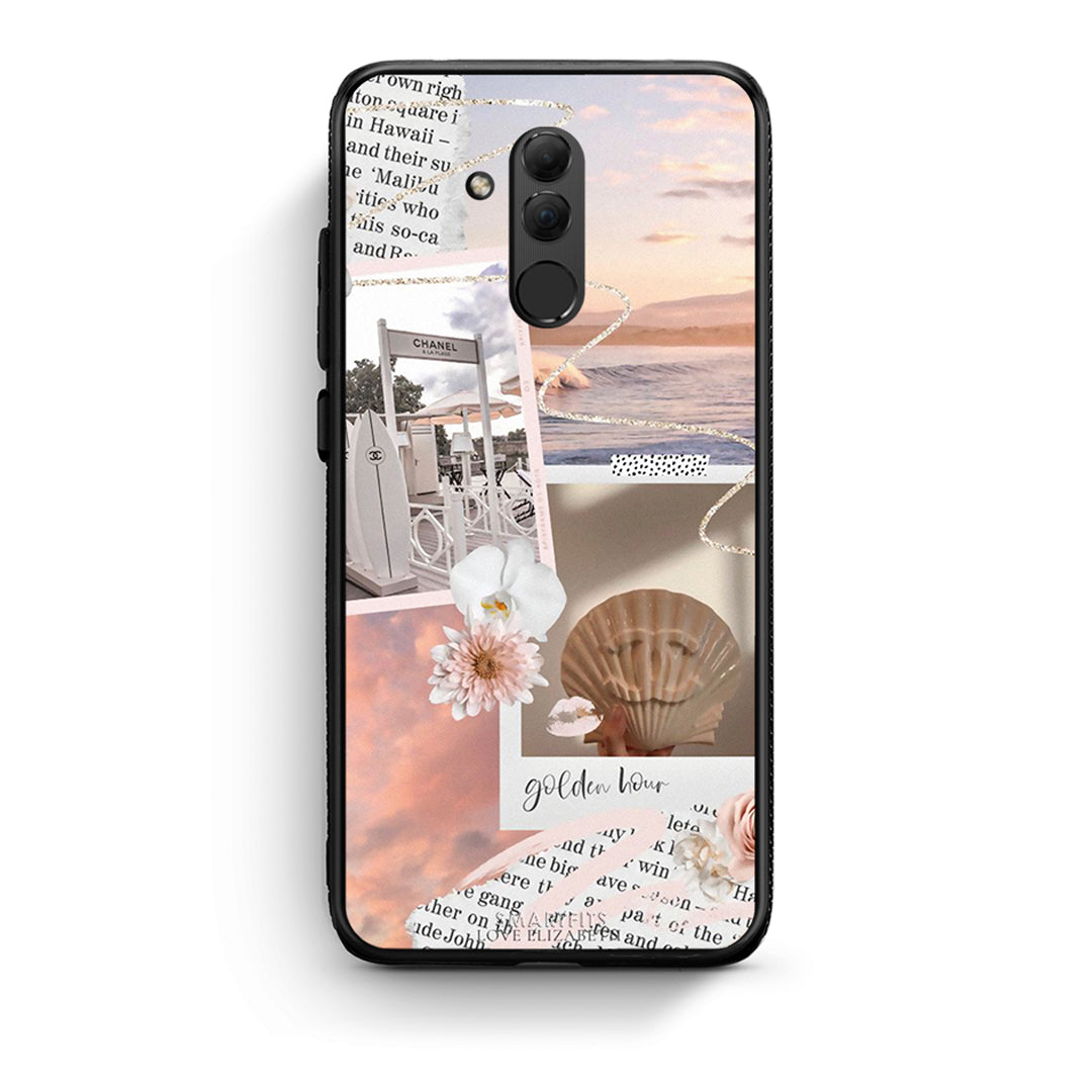 Huawei Mate 20 Lite Golden Hour Θήκη Αγίου Βαλεντίνου από τη Smartfits με σχέδιο στο πίσω μέρος και μαύρο περίβλημα | Smartphone case with colorful back and black bezels by Smartfits