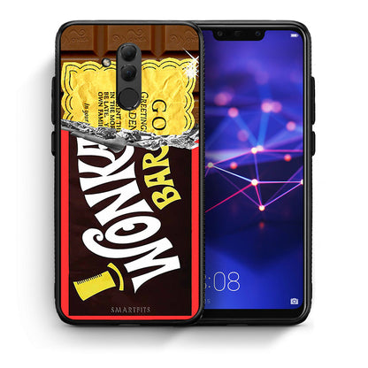 Θήκη Huawei Mate 20 Lite Golden Ticket από τη Smartfits με σχέδιο στο πίσω μέρος και μαύρο περίβλημα | Huawei Mate 20 Lite Golden Ticket case with colorful back and black bezels