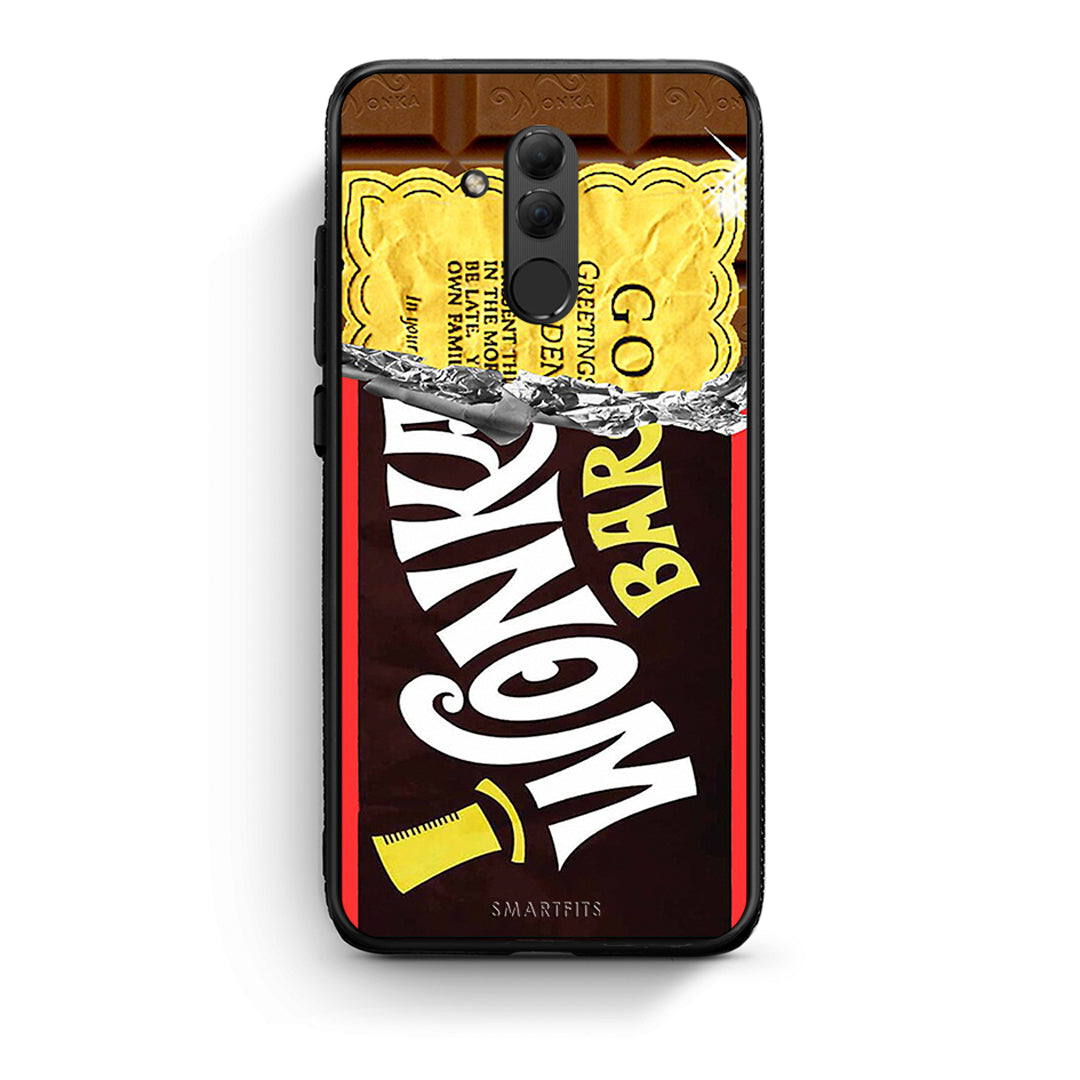 Huawei Mate 20 Lite Golden Ticket θήκη από τη Smartfits με σχέδιο στο πίσω μέρος και μαύρο περίβλημα | Smartphone case with colorful back and black bezels by Smartfits