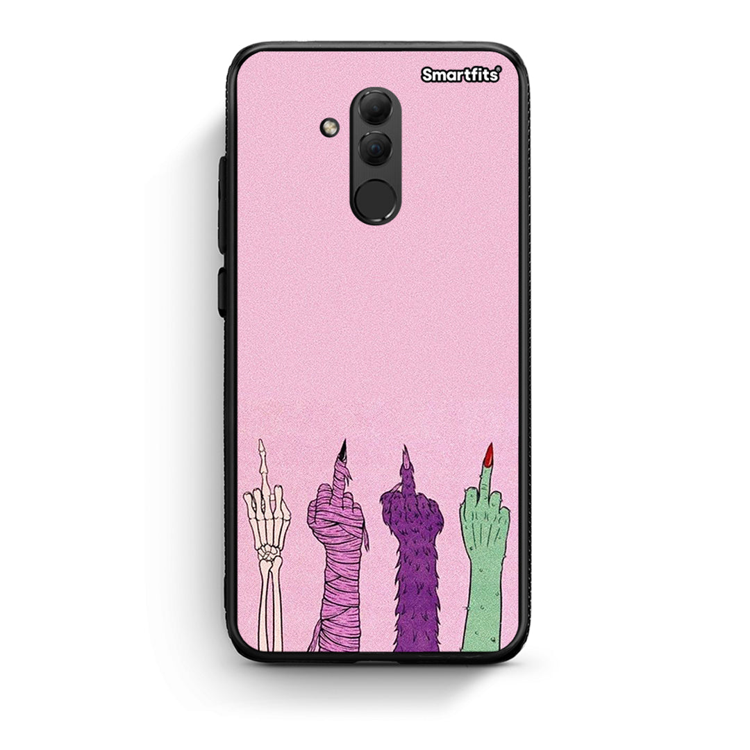 Huawei Mate 20 Lite Halloween Be A Lady Θήκη από τη Smartfits με σχέδιο στο πίσω μέρος και μαύρο περίβλημα | Smartphone case with colorful back and black bezels by Smartfits