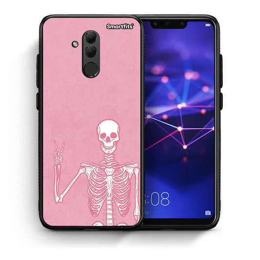 Θήκη Huawei Mate 20 Lite Halloween Motivation από τη Smartfits με σχέδιο στο πίσω μέρος και μαύρο περίβλημα | Huawei Mate 20 Lite Halloween Motivation case with colorful back and black bezels