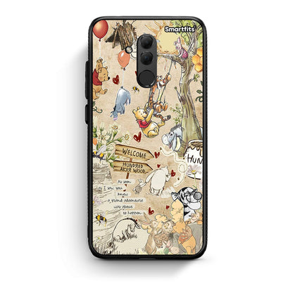 Huawei Mate 20 Lite Happy Friends θήκη από τη Smartfits με σχέδιο στο πίσω μέρος και μαύρο περίβλημα | Smartphone case with colorful back and black bezels by Smartfits