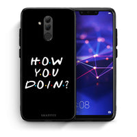 Thumbnail for Θήκη Huawei Mate 20 Lite How You Doin από τη Smartfits με σχέδιο στο πίσω μέρος και μαύρο περίβλημα | Huawei Mate 20 Lite How You Doin case with colorful back and black bezels