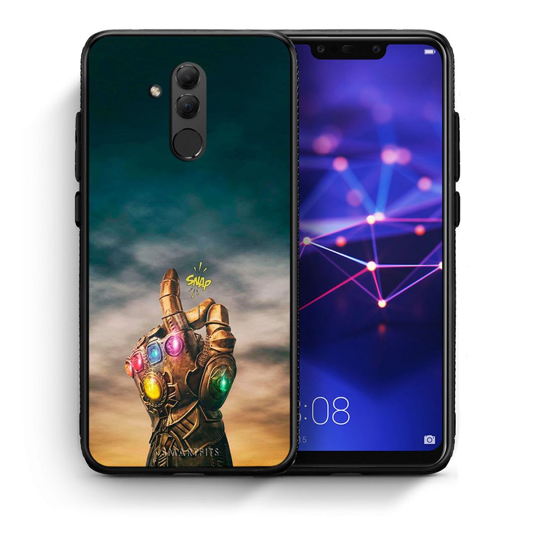 Θήκη Huawei Mate 20 Lite Infinity Snap από τη Smartfits με σχέδιο στο πίσω μέρος και μαύρο περίβλημα | Huawei Mate 20 Lite Infinity Snap case with colorful back and black bezels
