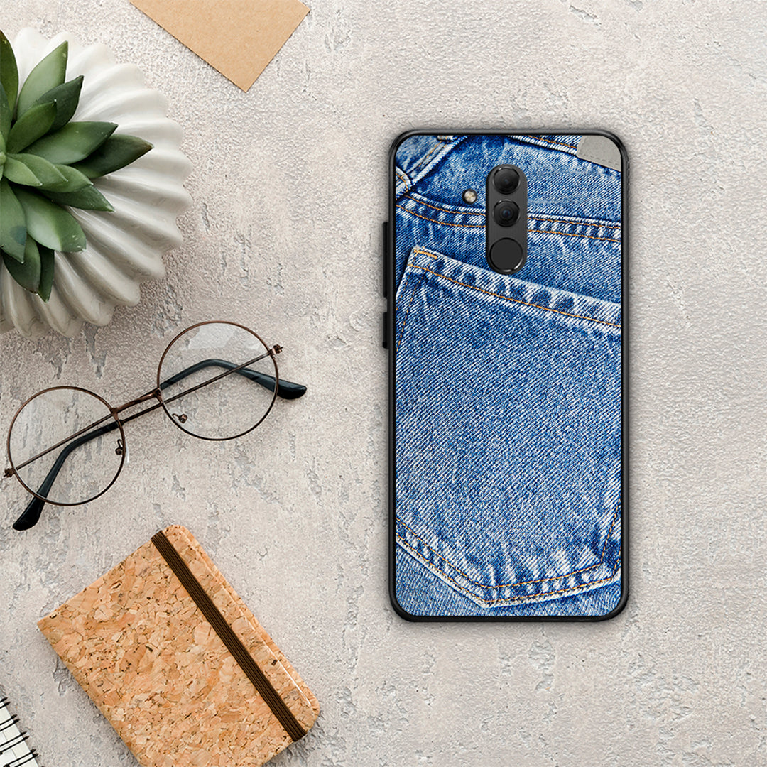 Jeans Pocket - Huawei Mate 20 Lite θήκη