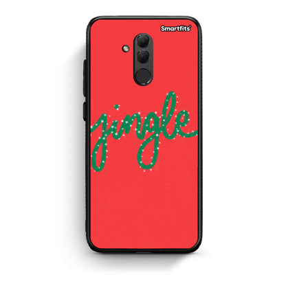 Huawei Mate 20 Lite Jingle Xmas θήκη από τη Smartfits με σχέδιο στο πίσω μέρος και μαύρο περίβλημα | Smartphone case with colorful back and black bezels by Smartfits