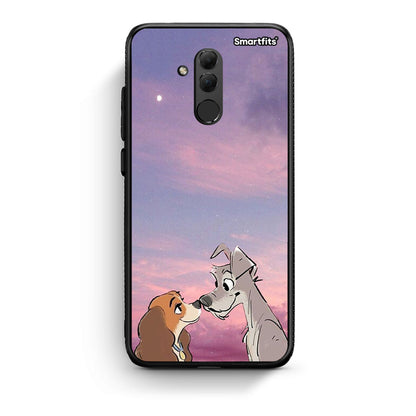 Huawei Mate 20 Lite Lady And Tramp θήκη από τη Smartfits με σχέδιο στο πίσω μέρος και μαύρο περίβλημα | Smartphone case with colorful back and black bezels by Smartfits
