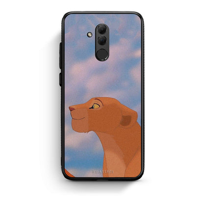 Huawei Mate 20 Lite Lion Love 2 Θήκη Αγίου Βαλεντίνου από τη Smartfits με σχέδιο στο πίσω μέρος και μαύρο περίβλημα | Smartphone case with colorful back and black bezels by Smartfits