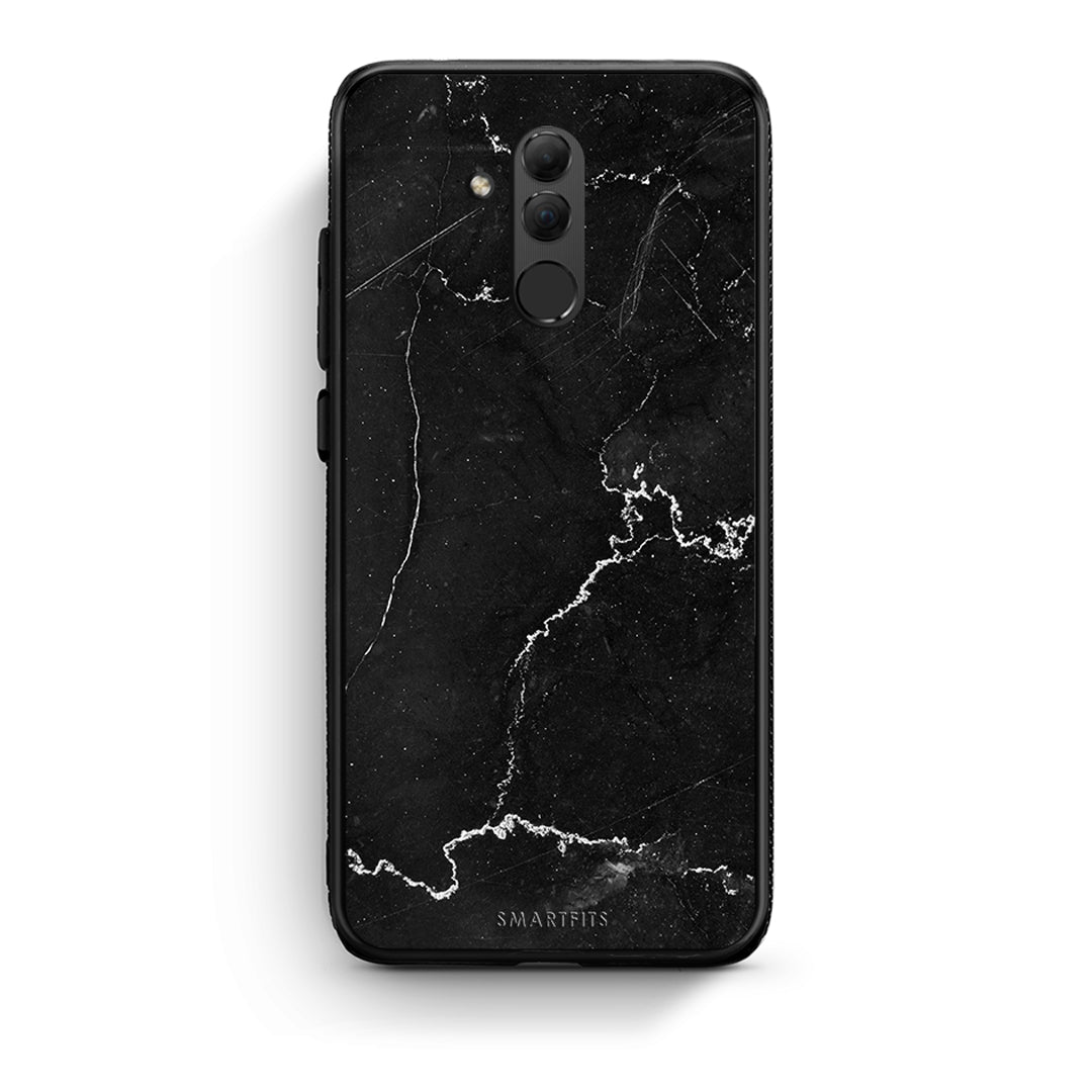 Huawei Mate 20 Lite Marble Black θήκη από τη Smartfits με σχέδιο στο πίσω μέρος και μαύρο περίβλημα | Smartphone case with colorful back and black bezels by Smartfits