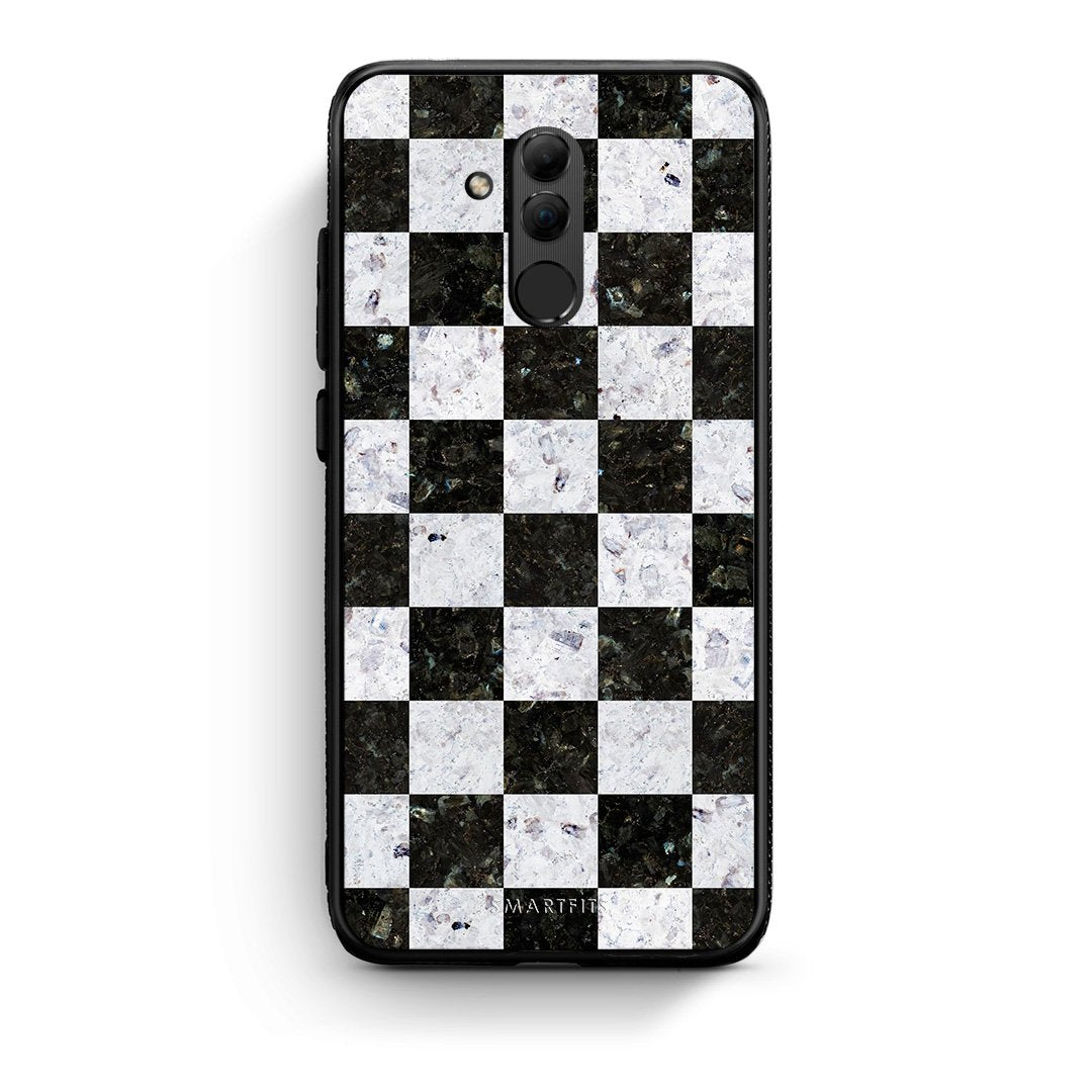 4 - Huawei Mate 20 Lite Square Geometric Marble case, cover, bumper