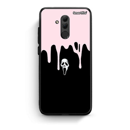 Huawei Mate 20 Lite Melting Halloween Mask Θήκη από τη Smartfits με σχέδιο στο πίσω μέρος και μαύρο περίβλημα | Smartphone case with colorful back and black bezels by Smartfits