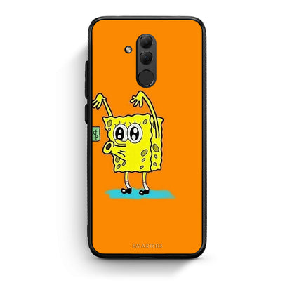 Huawei Mate 20 Lite No Money 2 Θήκη Αγίου Βαλεντίνου από τη Smartfits με σχέδιο στο πίσω μέρος και μαύρο περίβλημα | Smartphone case with colorful back and black bezels by Smartfits