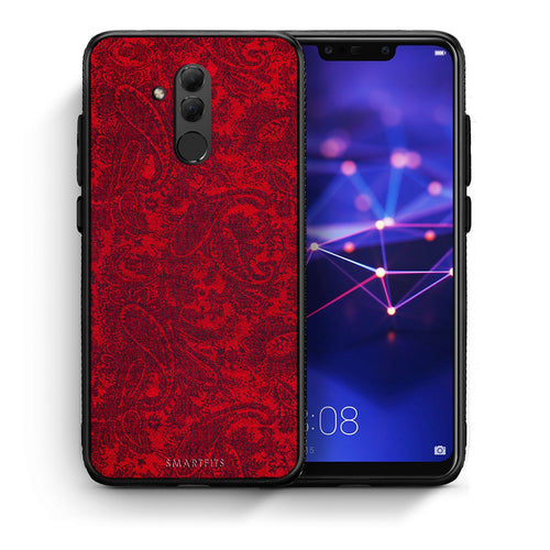 Θήκη Huawei Mate 20 Lite Paisley Cashmere από τη Smartfits με σχέδιο στο πίσω μέρος και μαύρο περίβλημα | Huawei Mate 20 Lite Paisley Cashmere case with colorful back and black bezels