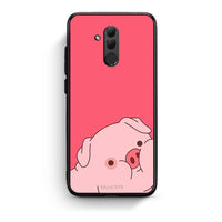 Thumbnail for Huawei Mate 20 Lite Pig Love 1 Θήκη Αγίου Βαλεντίνου από τη Smartfits με σχέδιο στο πίσω μέρος και μαύρο περίβλημα | Smartphone case with colorful back and black bezels by Smartfits