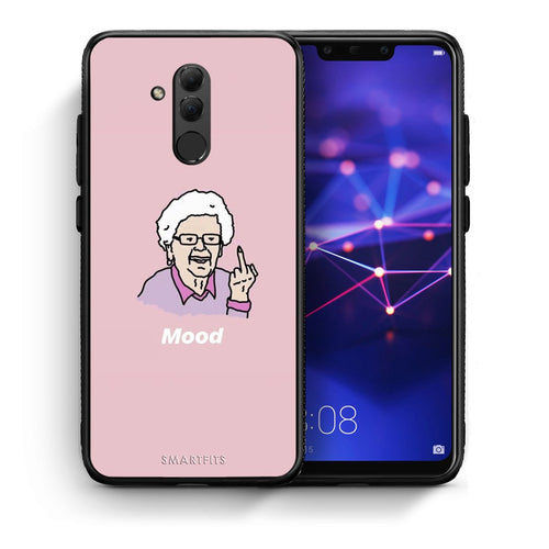 Θήκη Huawei Mate 20 Lite Mood PopArt από τη Smartfits με σχέδιο στο πίσω μέρος και μαύρο περίβλημα | Huawei Mate 20 Lite Mood PopArt case with colorful back and black bezels