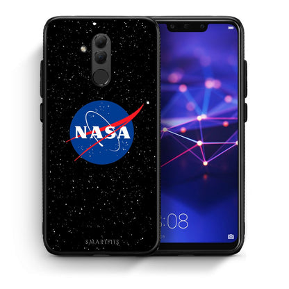 Θήκη Huawei Mate 20 Lite NASA PopArt από τη Smartfits με σχέδιο στο πίσω μέρος και μαύρο περίβλημα | Huawei Mate 20 Lite NASA PopArt case with colorful back and black bezels