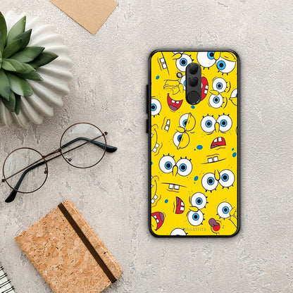 PopArt Sponge - Huawei Mate 20 Lite θήκη