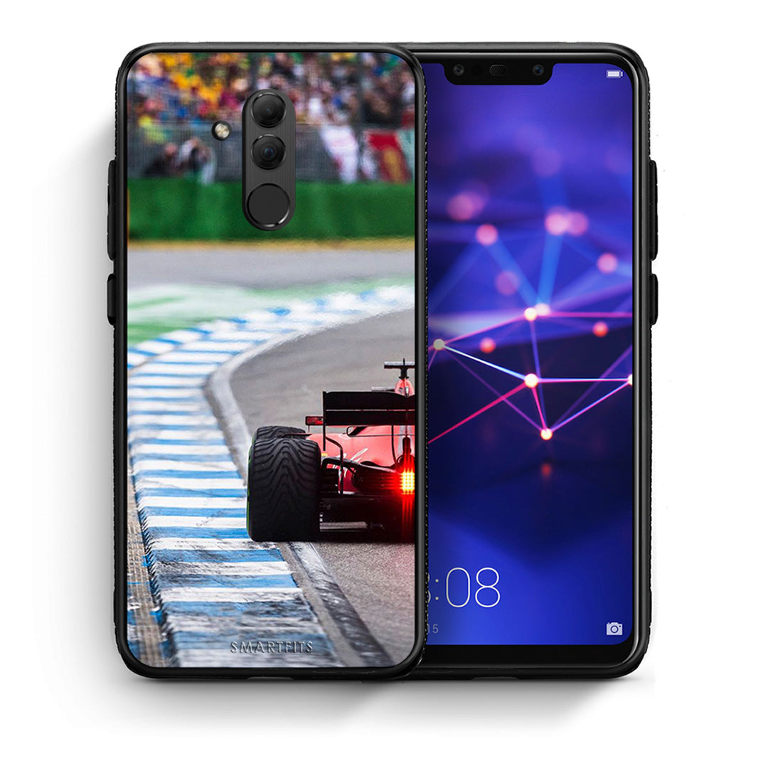 Θήκη Huawei Mate 20 Lite Racing Vibes από τη Smartfits με σχέδιο στο πίσω μέρος και μαύρο περίβλημα | Huawei Mate 20 Lite Racing Vibes case with colorful back and black bezels