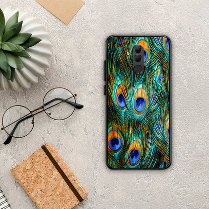 Real Peacock Feathers - Huawei Mate 20 Lite θήκη