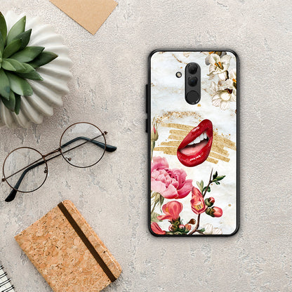 Red Lips - Huawei Mate 20 Lite θήκη
