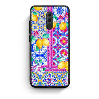 Thumbnail for Huawei Mate 20 Lite Retro Spring θήκη από τη Smartfits με σχέδιο στο πίσω μέρος και μαύρο περίβλημα | Smartphone case with colorful back and black bezels by Smartfits