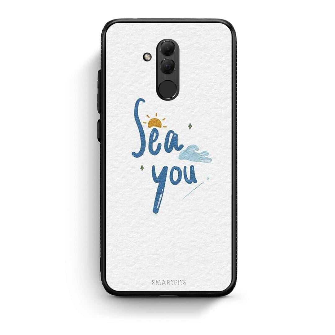Huawei Mate 20 Lite Sea You Θήκη από τη Smartfits με σχέδιο στο πίσω μέρος και μαύρο περίβλημα | Smartphone case with colorful back and black bezels by Smartfits