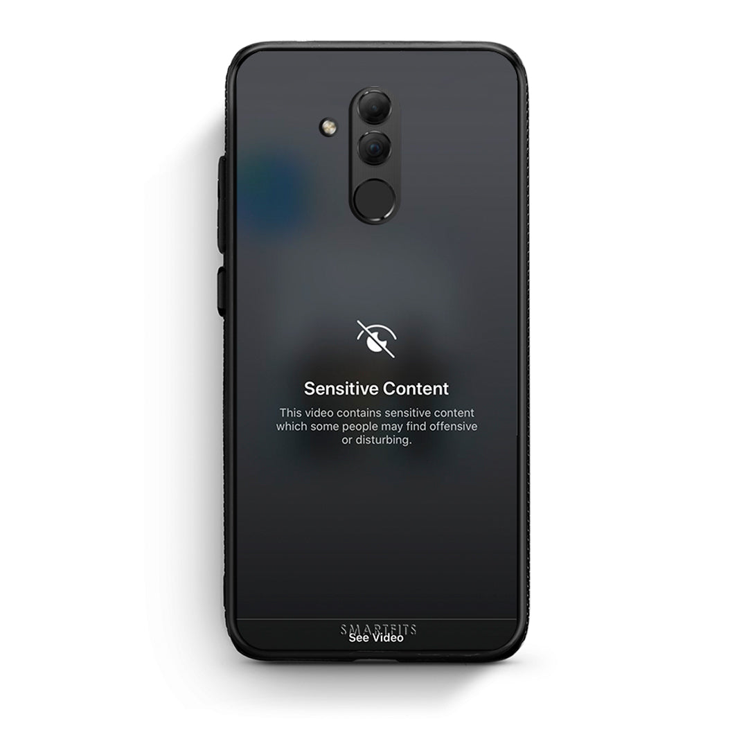 Huawei Mate 20 Lite Sensitive Content θήκη από τη Smartfits με σχέδιο στο πίσω μέρος και μαύρο περίβλημα | Smartphone case with colorful back and black bezels by Smartfits
