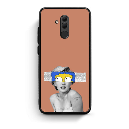 Huawei Mate 20 Lite Sim Merilyn θήκη από τη Smartfits με σχέδιο στο πίσω μέρος και μαύρο περίβλημα | Smartphone case with colorful back and black bezels by Smartfits