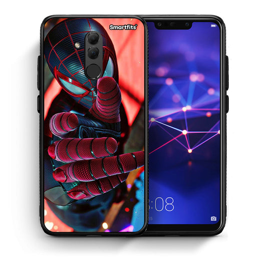 Θήκη Huawei Mate 20 Lite Spider Hand από τη Smartfits με σχέδιο στο πίσω μέρος και μαύρο περίβλημα | Huawei Mate 20 Lite Spider Hand case with colorful back and black bezels
