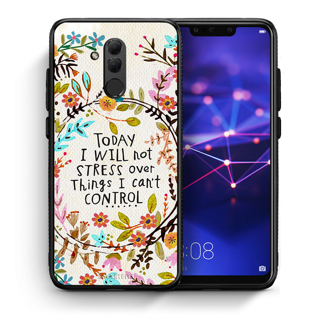 Θήκη Huawei Mate 20 Lite Stress Over από τη Smartfits με σχέδιο στο πίσω μέρος και μαύρο περίβλημα | Huawei Mate 20 Lite Stress Over case with colorful back and black bezels