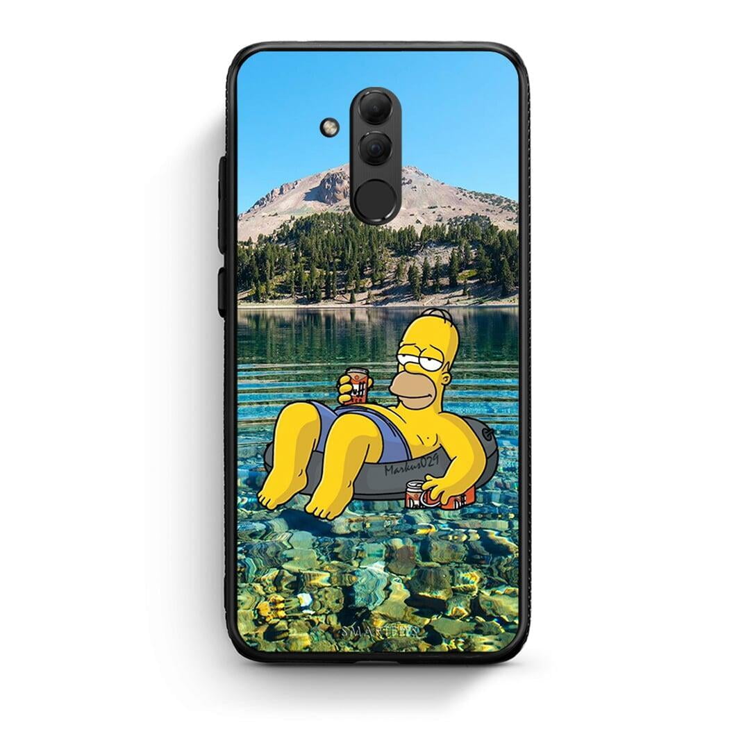 Huawei Mate 20 Lite Summer Happiness Θήκη από τη Smartfits με σχέδιο στο πίσω μέρος και μαύρο περίβλημα | Smartphone case with colorful back and black bezels by Smartfits